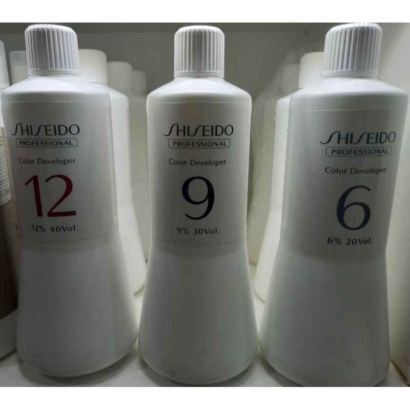 ไฮโดรเจน ชิเซโด้ โปรเฟสชั่นแนล คัลเลอร์ ดีเวลลเปเปอร์  Shiseido color Developer ปริมาณ1000 ml