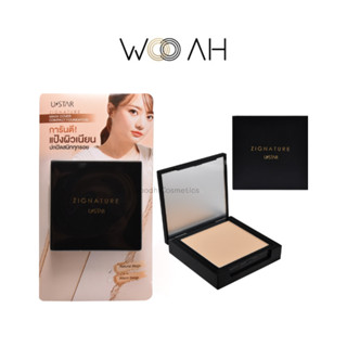 แป้ง USTAR ZIGNATURE MAXX COVER COMPACT FOUNDATION SPF 35PA+++ ยูสตาร์ ซิกเนเจอร์ แม็กซ์ คัฟเวอร์ คอมแพ็ค แป้งผสมรองพื้น