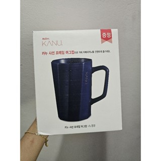 แก้วเนื้อกระเบื้อง Kanu แมกซิม สีน้ำเงิน ของใหม่ค่ะ