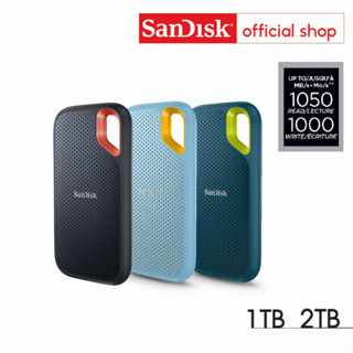 SanDisk Extreme Portable SSD (SDSSDE61) Read speed up to 1050MB/s, Write speed up to 1000MB/s