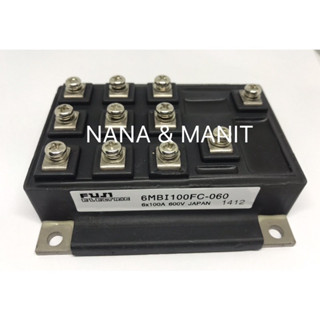 6MBI100FC-060  IGBT MODULE 100A 600V