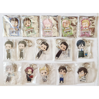 ของสะสมอนิเมะ Ace of diamond Goods Ichiban kuji Acrylic Stand &amp; Keychain anime japan lot of 15 ลิขสิทธิ์แท้ japan