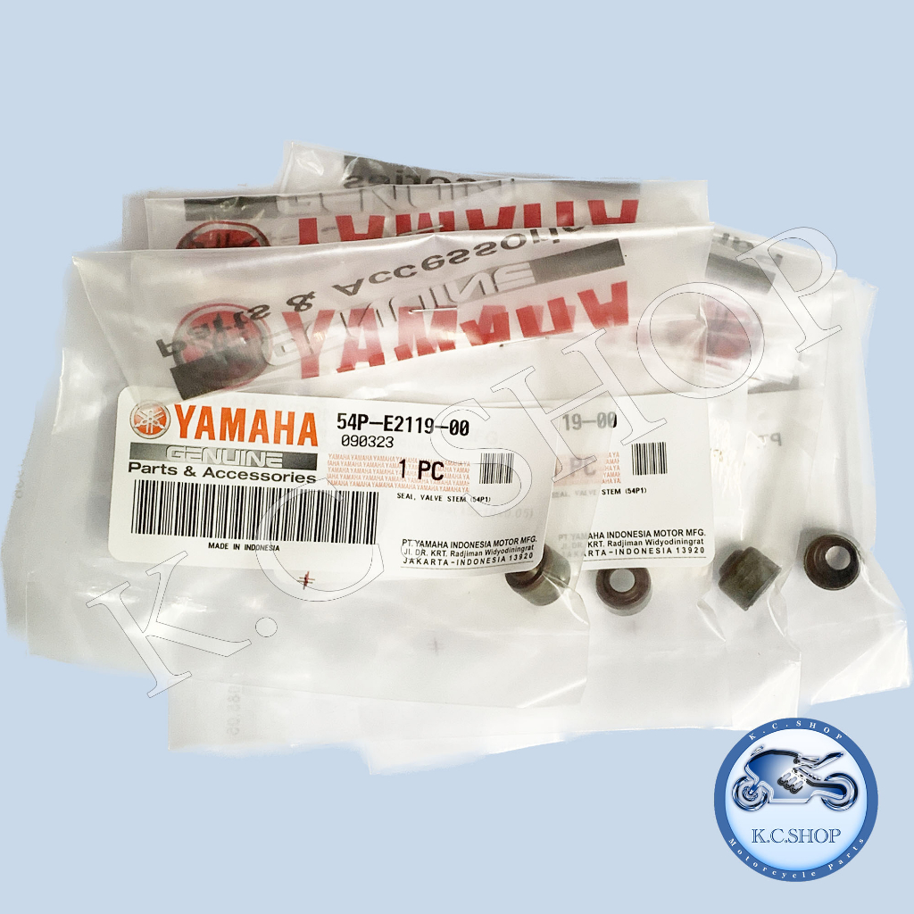 ซีลวาวล์ไอดี+ซีลวาวล์ไอเสีย 4 ตัว XMAX300 NMAX155 แท้ศูนย์ YAMAHA 100% 54P-E2119-00