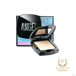 Mistine  Angel Aura BB Powder SPF 25 PA++ แป้งพัฟ มิสทีน แองเจิ้ล ออร่า บีบี 10กรัม