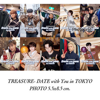 TREASURE - DATE with You in TOKYO  PHOTO 5.5x8.5 cm.