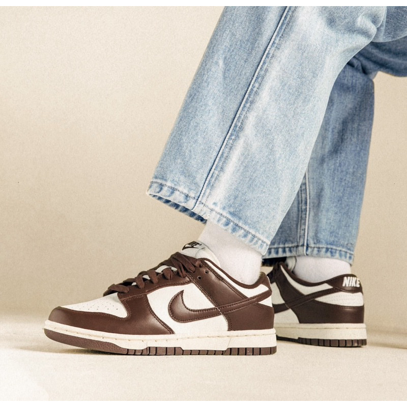 (พร้อมส่ง ของแท้100%) NIKE DUNK LOW CACAO WOW