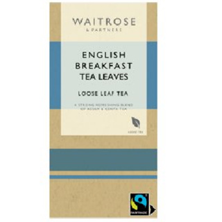 Essential Waitrose English Breakfast Loose Leaf Tea 125g.อาหาร เครื่องดื่ม ชาพร้อมชง