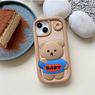 CS137 เคสมือถือซิลิโคนน่ารัก Baby หมีน้ำตาล เคสนิ่มมาก พร้อมส่ง