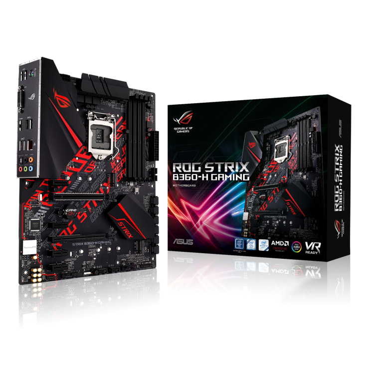 MAINBOARD (เมนบอร์ด) 1151v2 ASUS ROG STRIX B360-H GAMING พร้อมส่ง