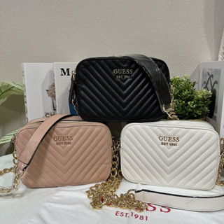 กระเป๋า guess ลายวี ทรงกล่อง คอลใหม่ 2023