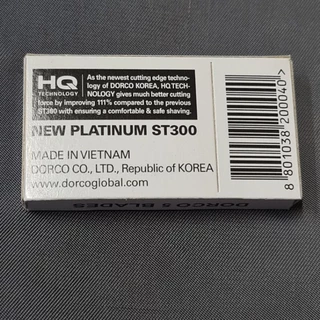 Dorco(แท้) ใบมีดโกนสแตนเลส 2 คม ดอร์โก้ กล่องนึงได้ 5 ใบ ใบมีดโกนสองคมสแตนเลสดอโก้ มีดโกนหนวด สแตนเลสแท้ 100% ส่งด่วน