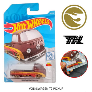 โมเดลรถเหล็ก Hotwheels : VOLKSWAGEN T2 PICKUP ลิขสิทธิ์แท้ ล้อยาง STH ( SUPER TREASURE HUNT ) Hot wheels