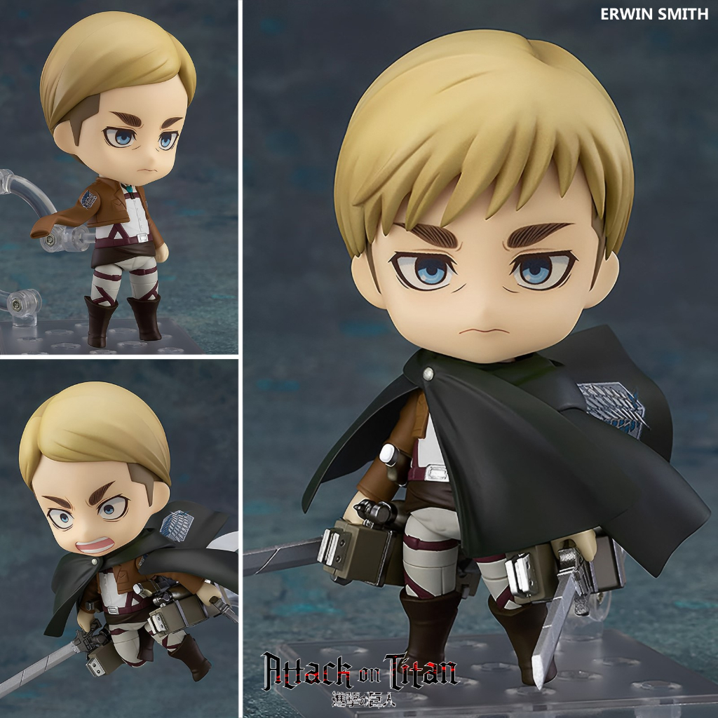 เนนโดรอยด์ Shingeki no Kyojin ผ่าพิภพไททัน Erwin Smith เอลวิน สมิธ หัวหน้าบัญชาการหน่วยสำรวจ Nendoro