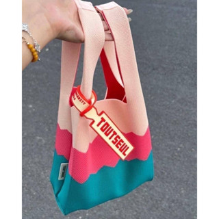 ✅พร้อมส่ง korea pastel shopping bag 🇰🇷🇰🇷