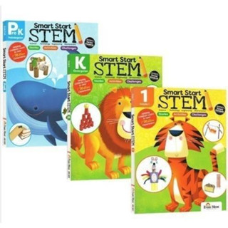 Smart Start STEM book📚 ภาษาอังกฤษ แบบฝึกหัด สนุกไปกับวิทยาศาตร์ กระบวนการคิดวิเคราะห์ การแก้ไขปัญหา