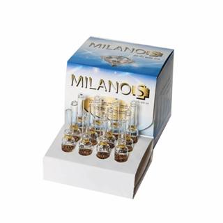 12 ขวด มิลาโน่ พลัส เอส เยลโลว์ เซรั่ม 3มล  Milano+S Yellow Diamante Serum 3ml. x 12