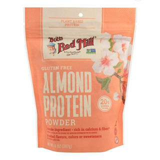 Bobs Red Mill Almond Protein Powder Gluten Free 397g.อัลมอนด์โปรตีนผงกลูเตนฟรี อาหาร เครื่องดื่มผงสำเร็จรูป