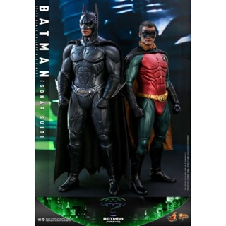 HOT TOYS MMS593 &amp; 594 BATMAN FOREVER – BATMAN SONAR SUIT AND ROBIN