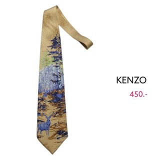 เนคไท​ แบรนด์เนม​ Kenzo มือสอง​ ของแท้