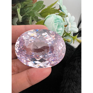 cz oval white Diamond 35x45mm 1 pieces 390 carats