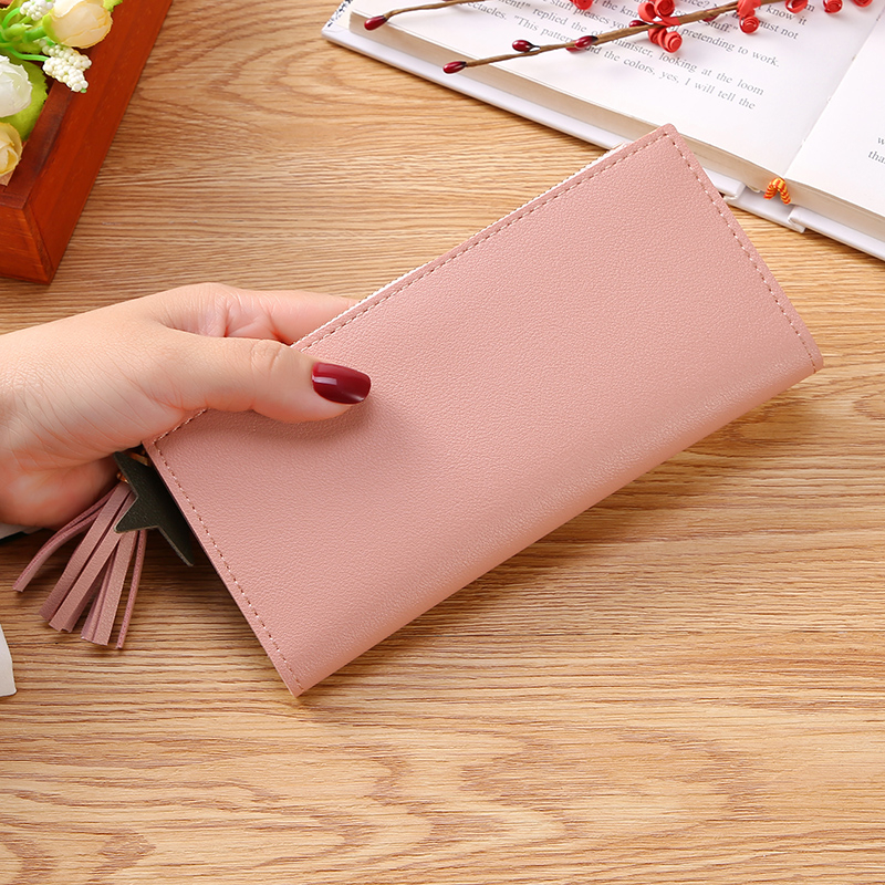 กระเป๋าสตางค์ forever young กระเป๋าสตางค์ใบยาว 3 พับ - รูปที่ 4