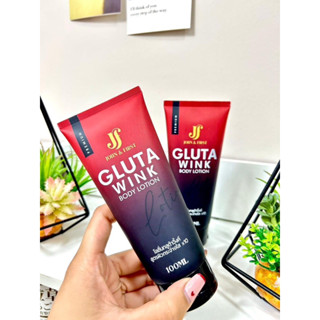 {ส่งเร็วของแท้‼️}1แถม1 กลูต้าวิ้ง โลชั่นผิวขาว ลดรอยแตกลาย glutawink โลชั่นglutawink ครีมเฟิส