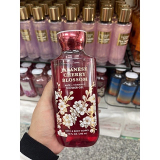 Bath &amp; Body Works Japanese Cherry Blossom Shower Gel 295ml. ของแท้