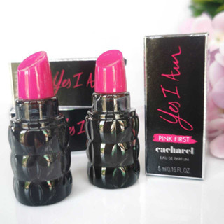 ขวดจิ๋ว Cacharel Yes I am Pink First EDP  5ml.