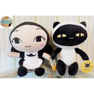 ตุ๊กตาแมวดำ #Louissiam และ #Lucy จาก... #KGCIA🖤🐱🖤 มีเม็ดถ่วงน้ำหนัก 📍ราคาตัวละ 290บาท