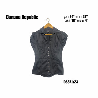 Banana Republic เสื้อเชิ้ตผู้หญิงอก 34 ยาว 23 เข้ารูปเอว D337.b23