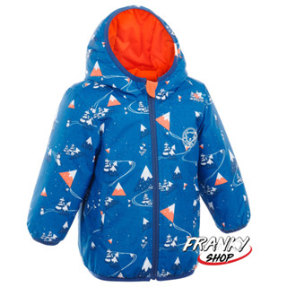 เสื้อแจ็คเก็ตใส่ได้สองด้านสำหรับเด็กเล็กใส่เล่นสกี แจ็คเก็ตสกี Baby Ski Jackets