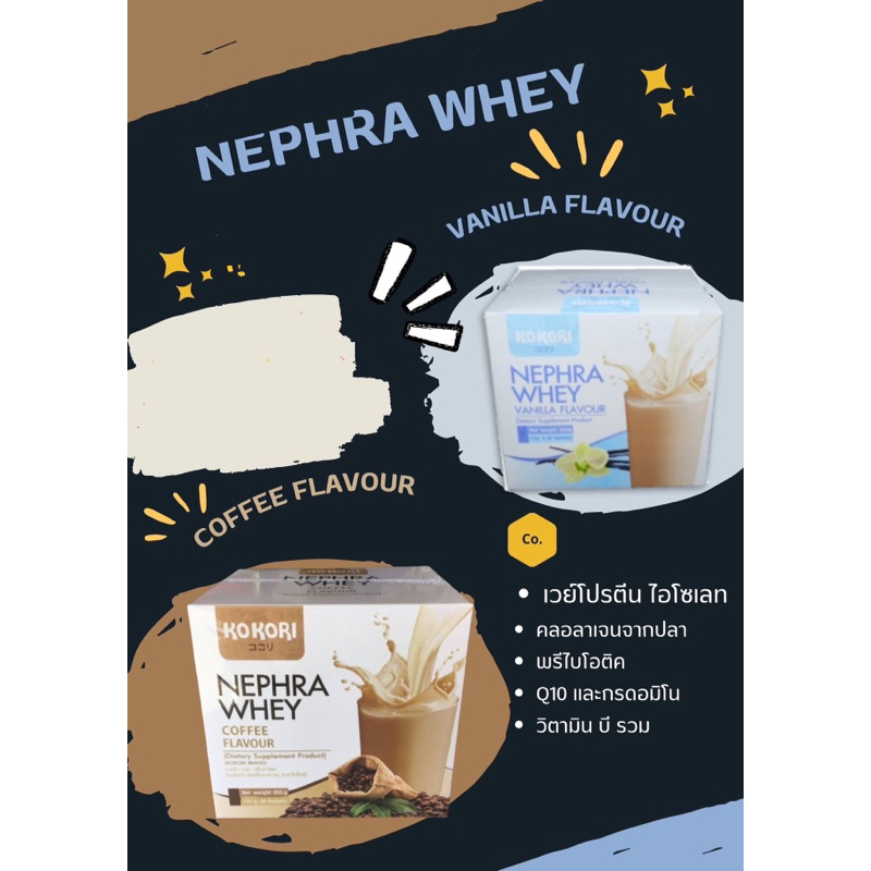 Nephra whey โปรตีนสำหรับคนไข้โรคไต