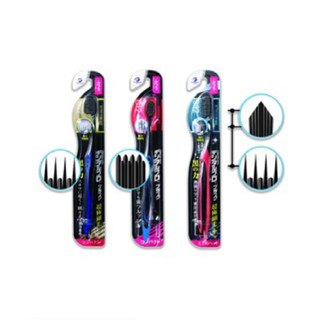 Dentalpro Black Toothbrush แปรงสีฟันขนแปรงเซรามิค