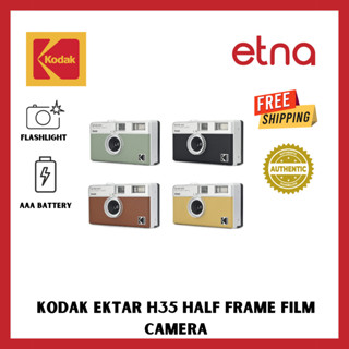 KODAK EKTAR H35 Half Frame Film Camera, 35mm, Reusable