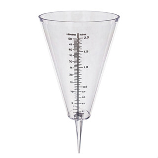 เครื่องวัดปริมาณน้ำฝน อย่างง่าย (Rain Gauge (Direct Reading))