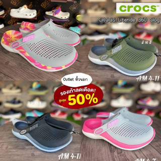 คร็อก Literide 360 Clog รองเท้าแตะแบบสวม มี 3 สี (Sz.M4- M11)  (2/3) AMC016