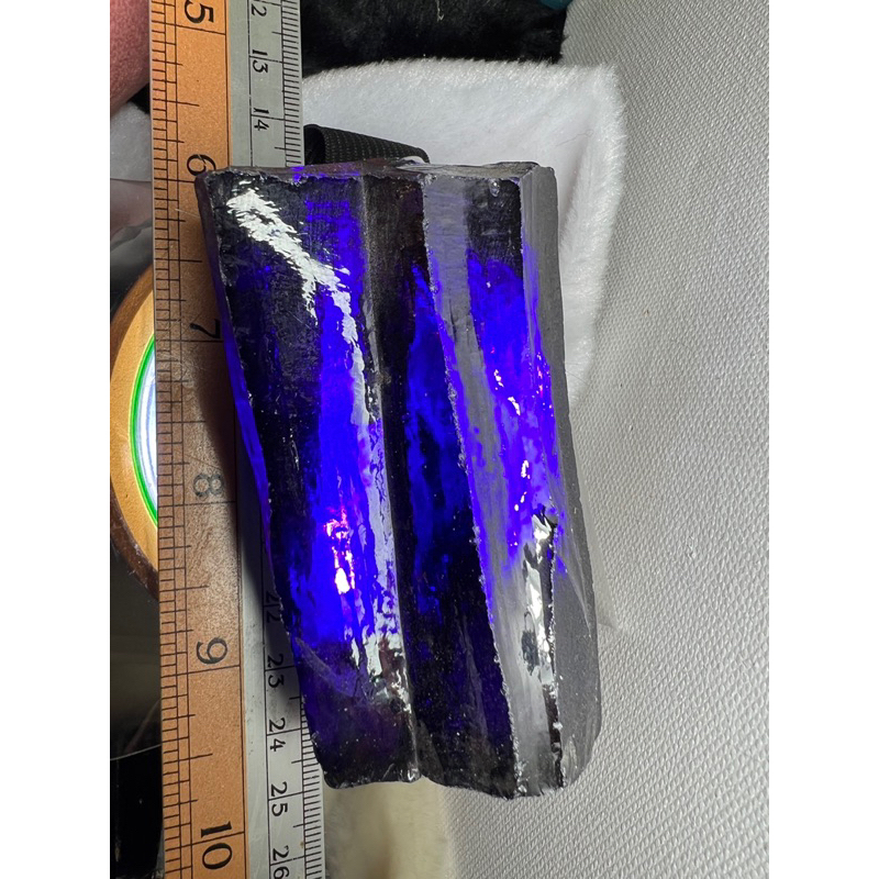 511 gram 90x50mm Purple voilet cz Amethyst Diamond