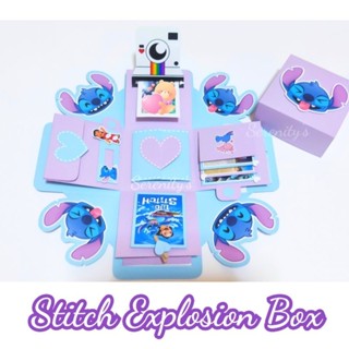 🎉🎁 Stitch Explosion Box กล่องของขวัญ สติช ลูกเล่นเยอะ  🎁