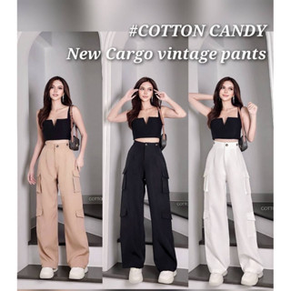 #COTTON CANDY 🍭กางเกง Cargo Vintage