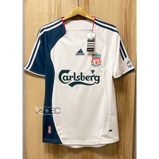 Retro เสื้อฟุตบอลย้อนยุค ลิเวอร์พลู ปี2006 Away อัดชื่อนักเตะ GERRARD#8