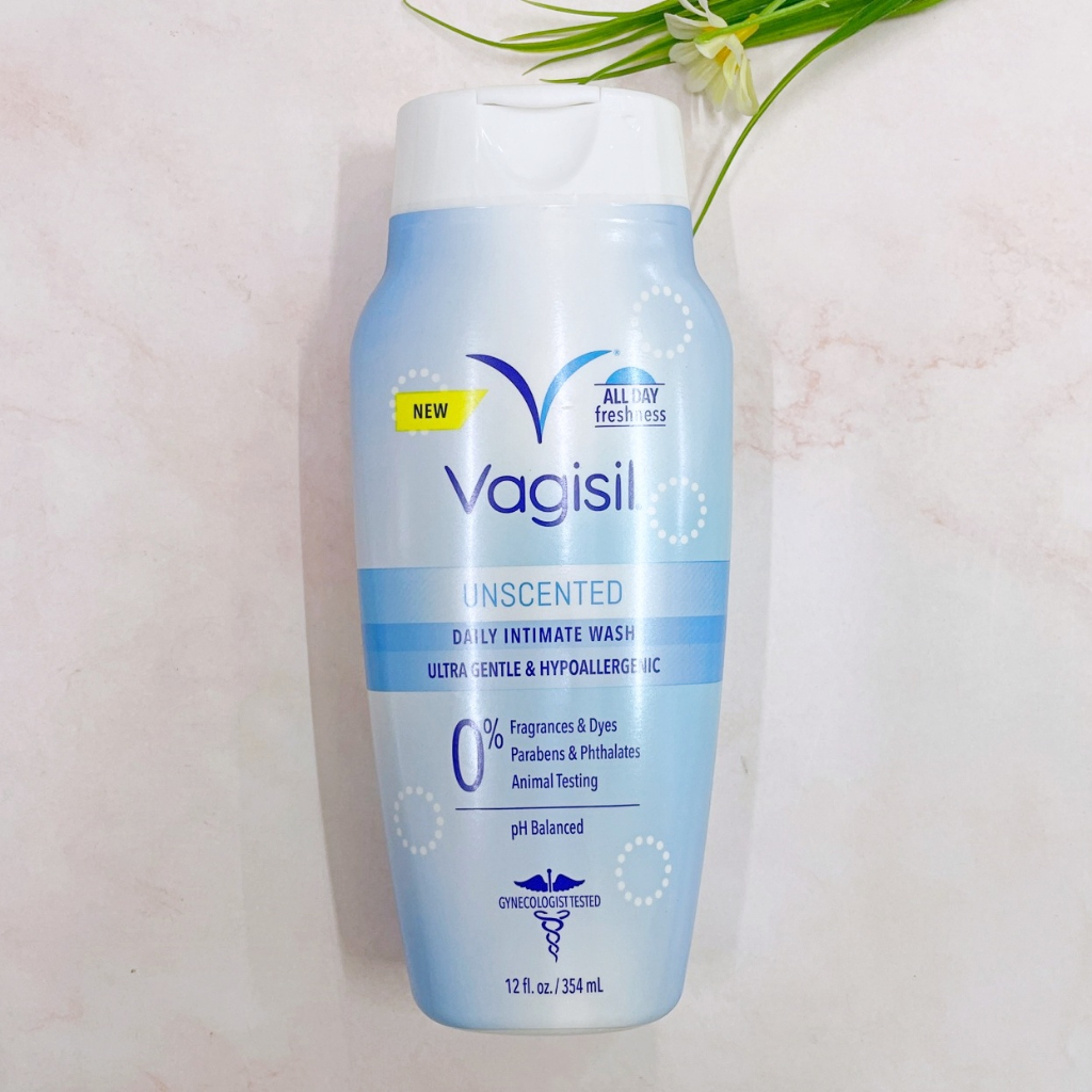 [Vagisil®] Unscented Daily Intimate Feminine Wash 12 fl oz ผลิตภัณฑ์ทำความสะอาดจุดซ่อนเร้น สำหรับผู้