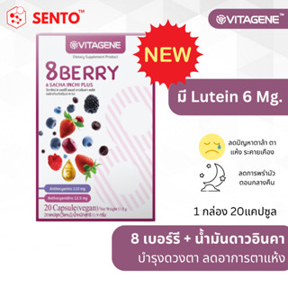 วิตาจิเน่ 8เบอร์รี่ &amp; ดาวอินคา พลัส (VITAGENE 8Berry &amp; Sacha Inchi Plus)