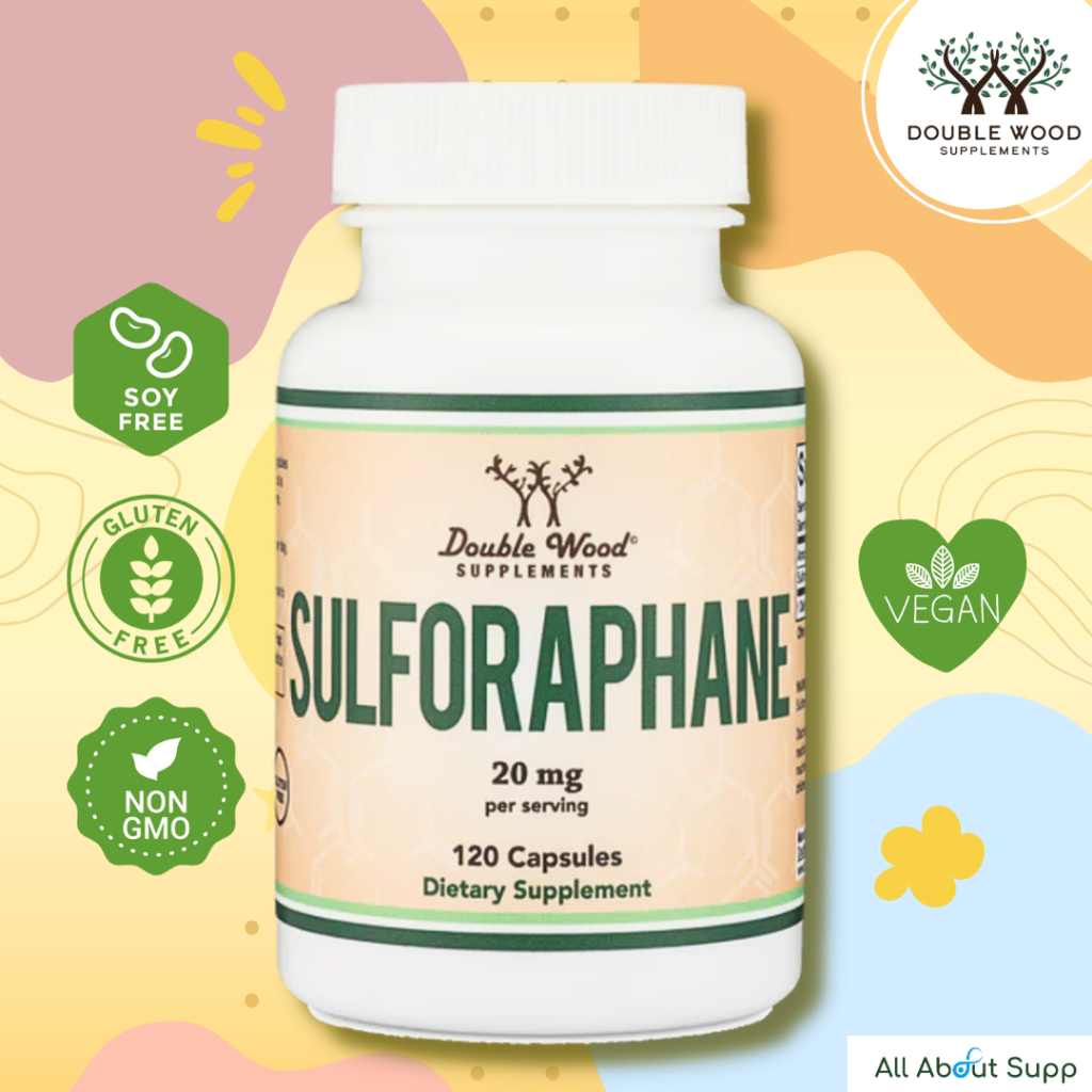 Sulforaphane by Double Wood บำรุงหัวใจ ข่วยระบบการย่อย