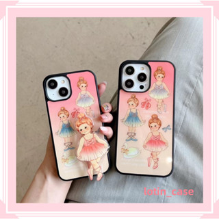 🎁ส่งของขวัญ🎁เคสไอโฟน สำหรับ 11 13 for iPhone Case 14 12 Pro Max แฟชั่น น่ารัก พร้อมขาตั้ง กันกระแทก ปกป้อง เคสโทรศัพท์