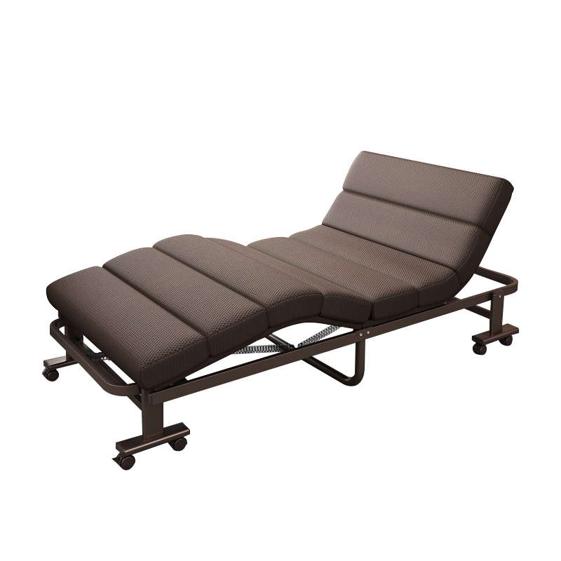 เตียงนอนพับได้ เตียงเสริม เตียงเหล็ก รุ่นใหม่ล่าสุด อัพเกรดความพิเศษ Fold bed Extra bed