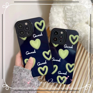 เคสไอโฟน iphone 11 14 Pro Max ไฮโซ เรียบง่าย รัก ขอบเต็ม ป้องกันการตก เคส iphone 12 13 Pro Case for iPhone