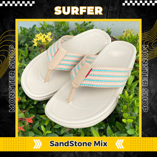 💥ลด50% Fitflop Surfer : หนีบลายครีมฟ้า