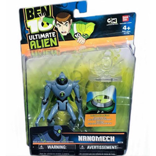 BEN 10 ULTIMATE ALIEN NANOMECH ACTION FIGURE  4 INCH WITH ULTIMATRIX DISC NIP