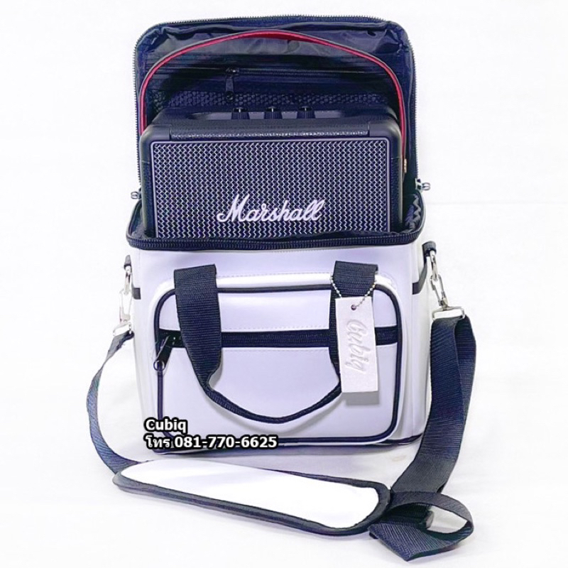 กระเป๋าลำโพง Marshall Kilburn 1 - 2 [แบบหนังPU] สีขาว (cubiq)new