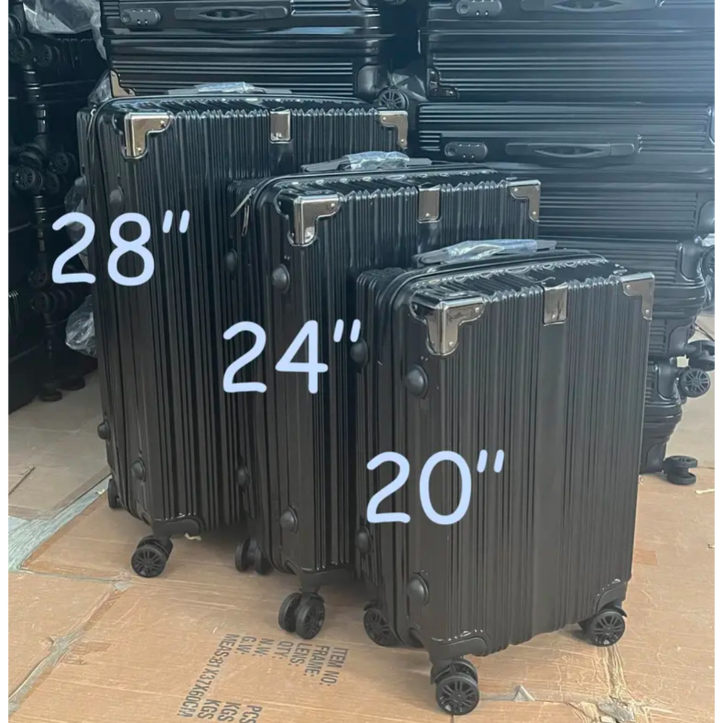 SIMMA กระเป๋าเดินทาง 20/24/28นิ้ว รุ่นซิปล็อครหัสได้ วัสดุABS+PC ทนทานเป็นพิเศษ 8 ล้อคู่360องศา